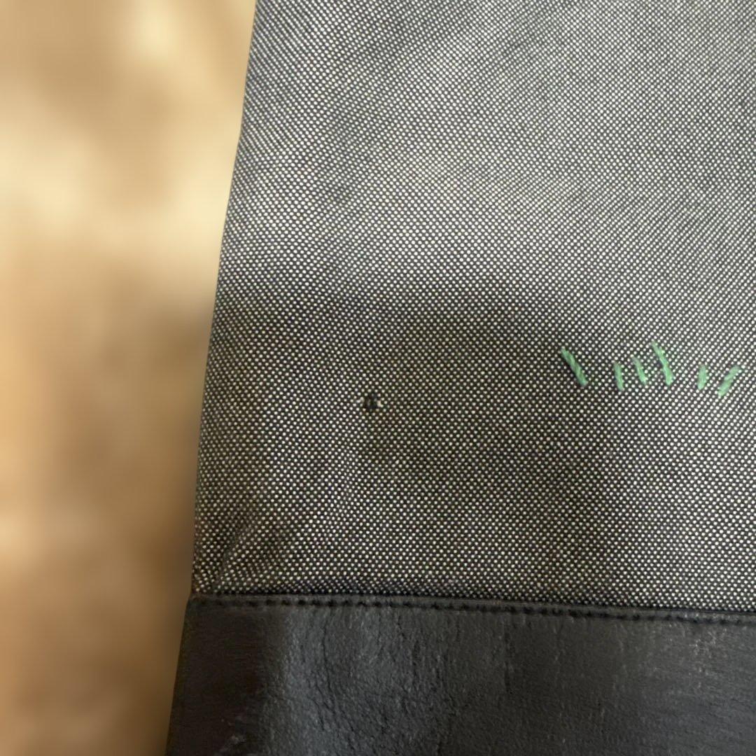 レア！ファミリア　デニムバッグ　黒　美品