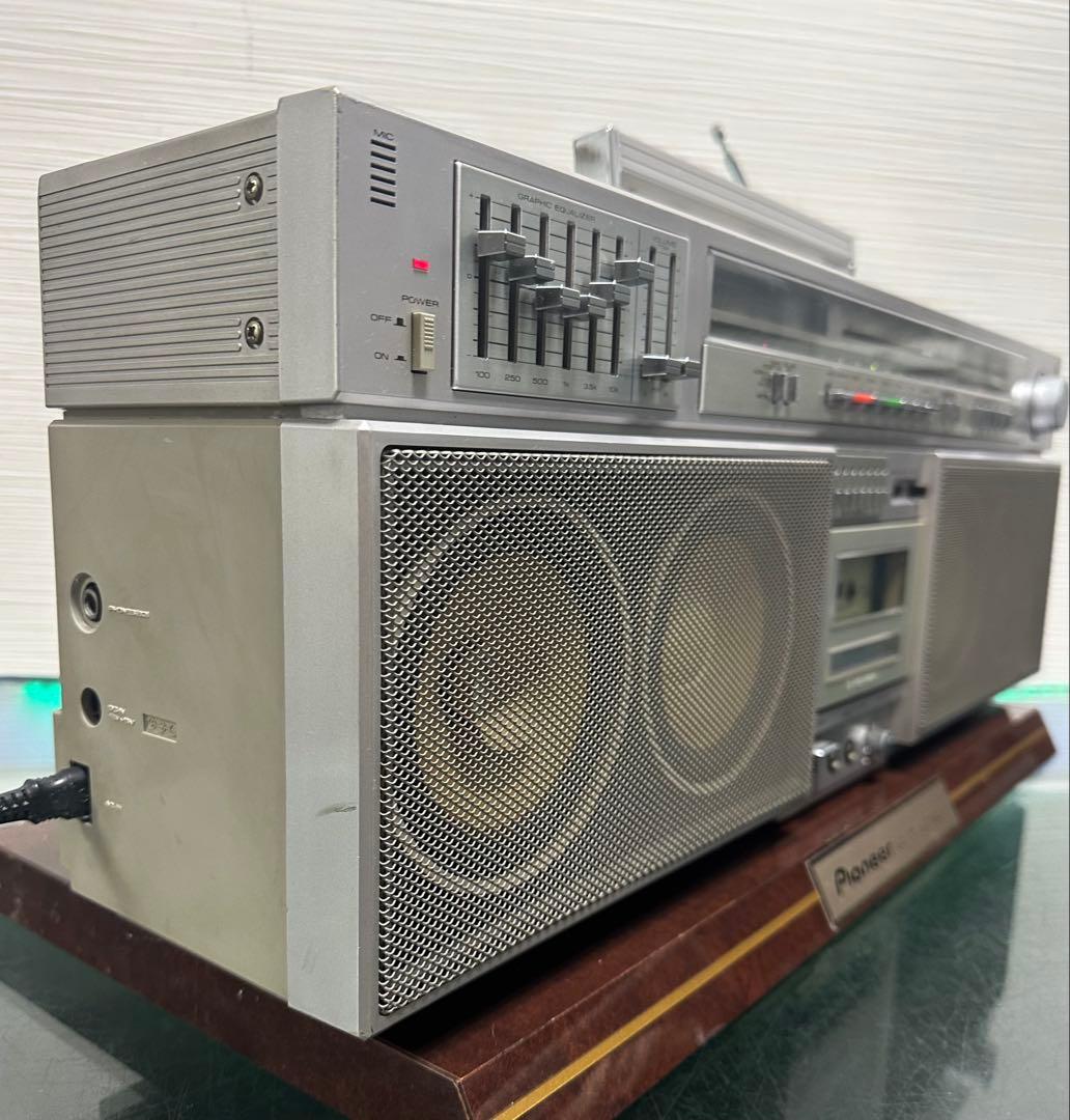 動作品PIONEER パイオニア ランナウェイ SK-900ラジカセ ラジオ