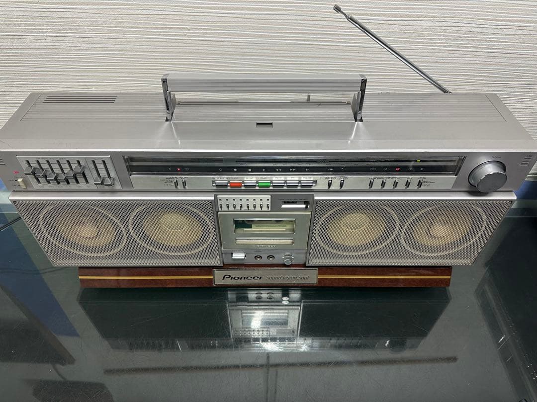 動作品PIONEER パイオニア ランナウェイ SK-900ラジカセ ラジオ