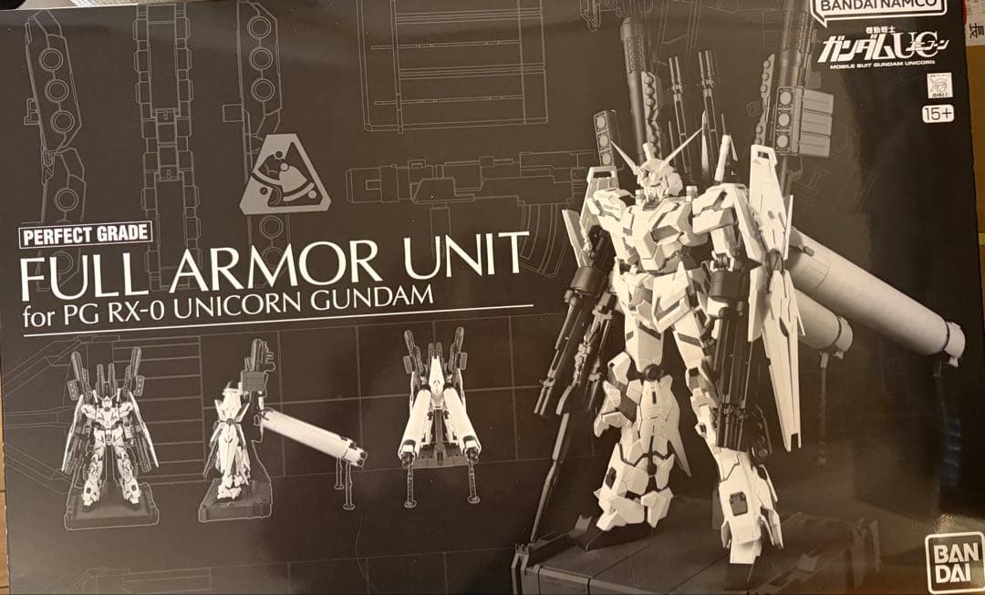 PG 1/60 ユニコーンガンダム 最終決戦Ver.＋FA拡張ユニット 未組立