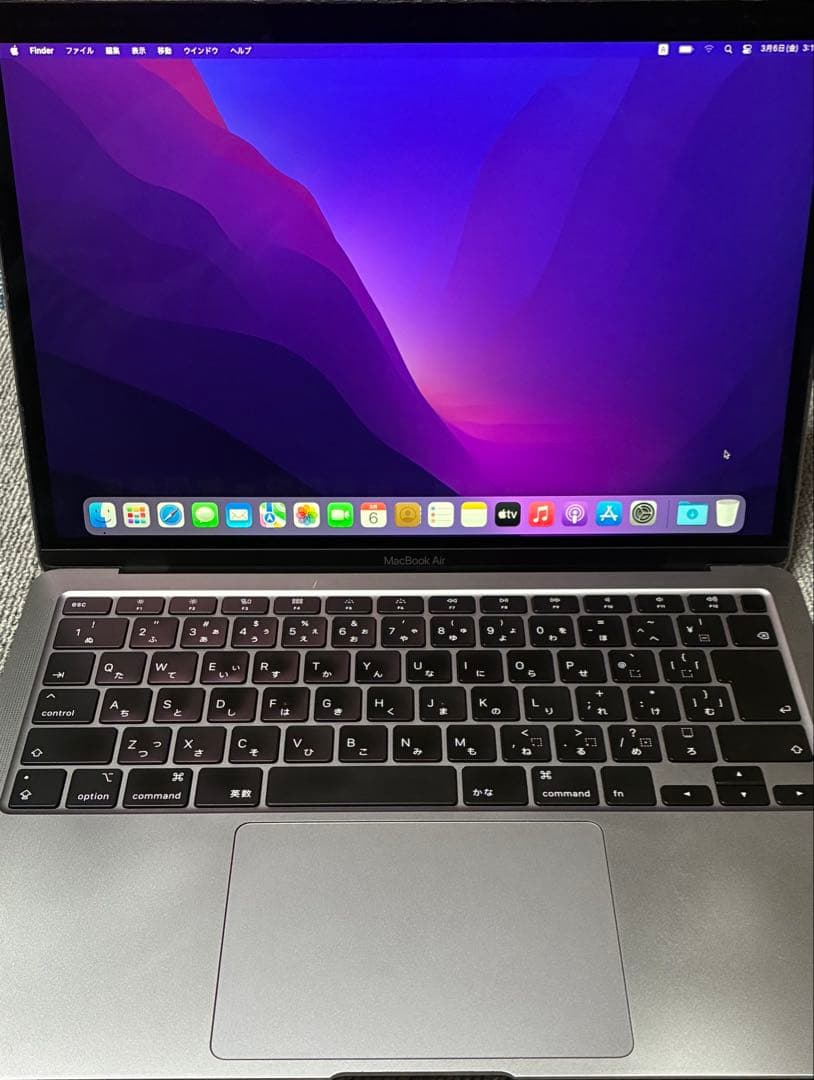 MacBook Air 2020 Core i5 メモリ16GB 1TB