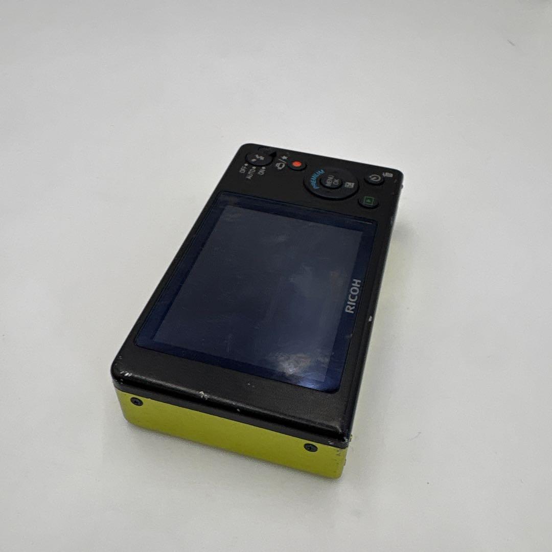 【動作良好】 RICOH デジタルカメラ PX イエロー