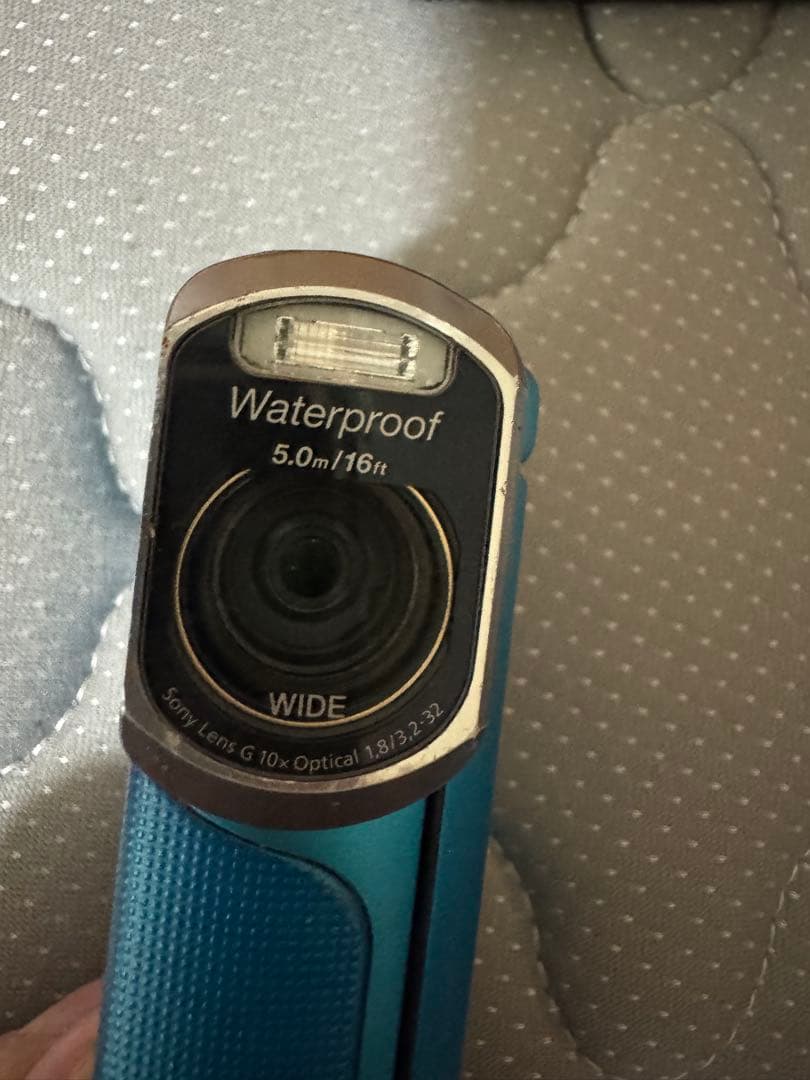 SONY 防水コンパクトデジタルカメラ 青