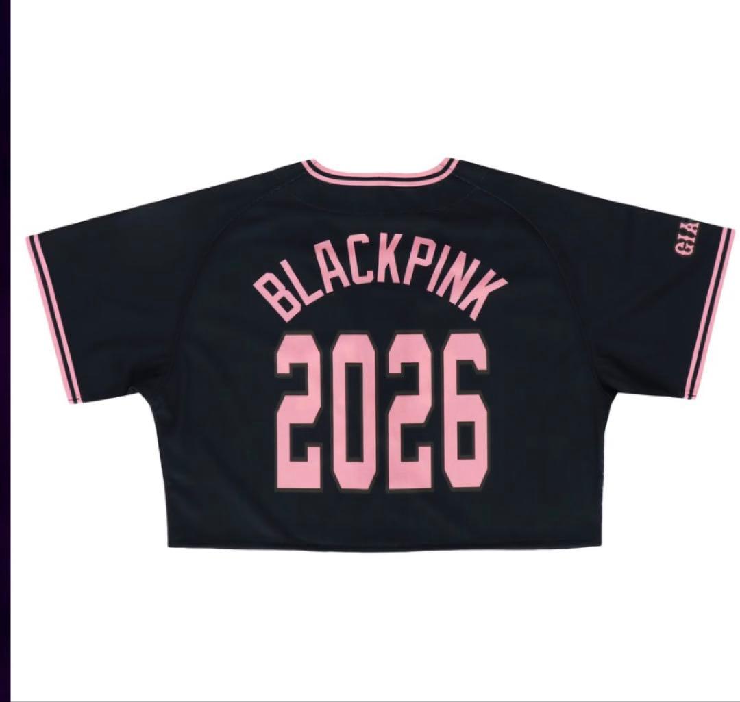 読売ジャイアンツ×BLACKPINK ユニフォーム クロップド　ブラック