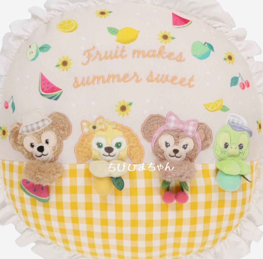ディズニーシー♥ダッフィー&フレンズ♡テイスティサマーサプライズ クッション♥