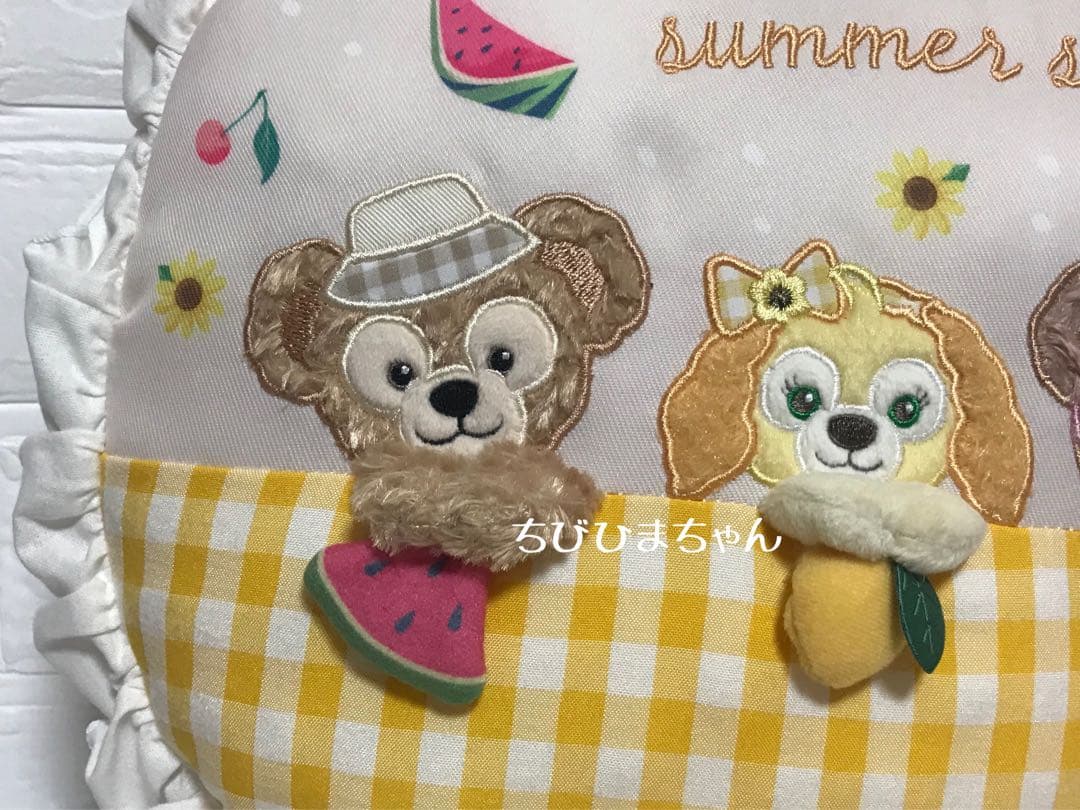 ディズニーシー♥ダッフィー&フレンズ♡テイスティサマーサプライズ クッション♥