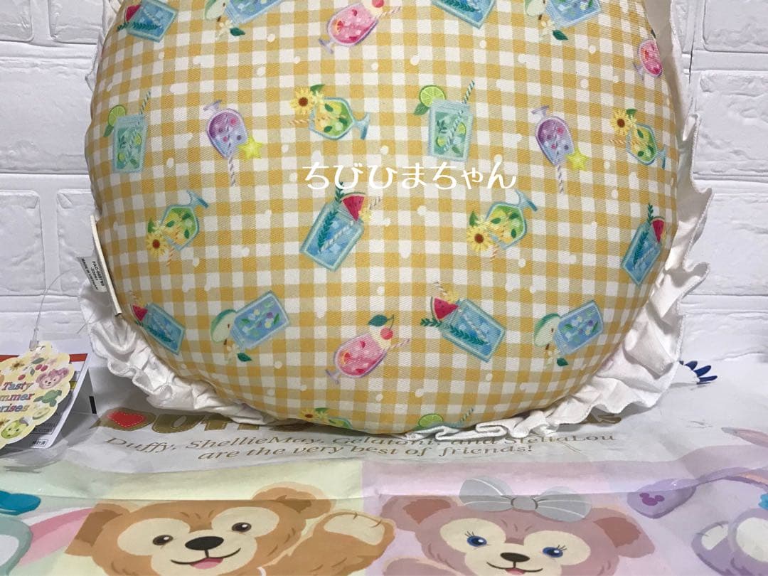 ディズニーシー♥ダッフィー&フレンズ♡テイスティサマーサプライズ クッション♥