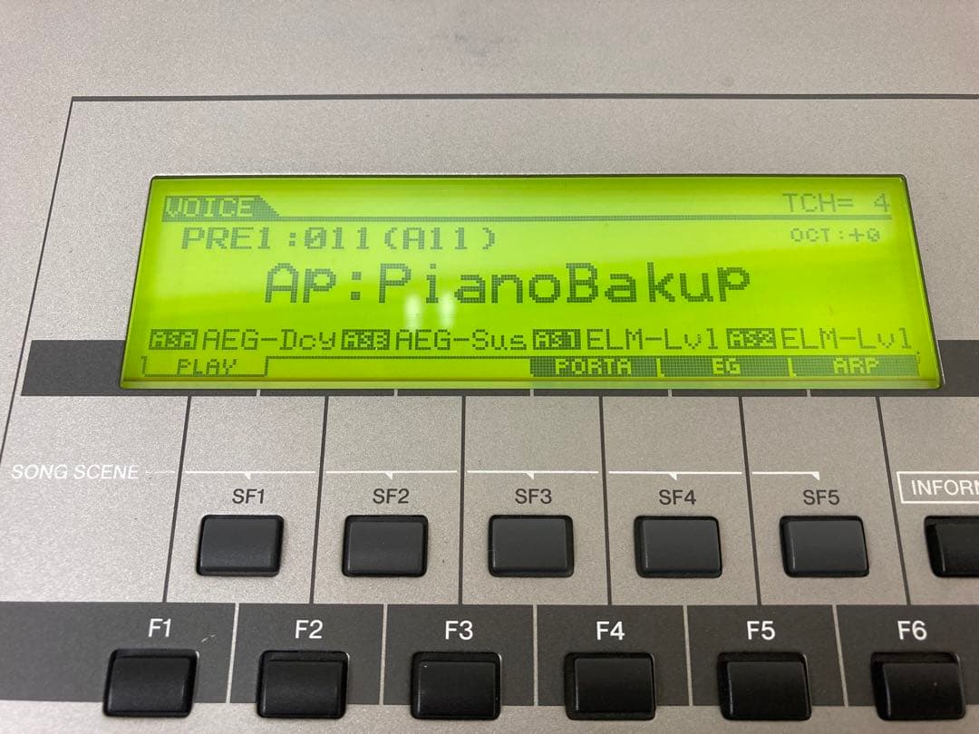 YAMAHA MOTIF6 ヤマハ モチーフ シンセサイザー