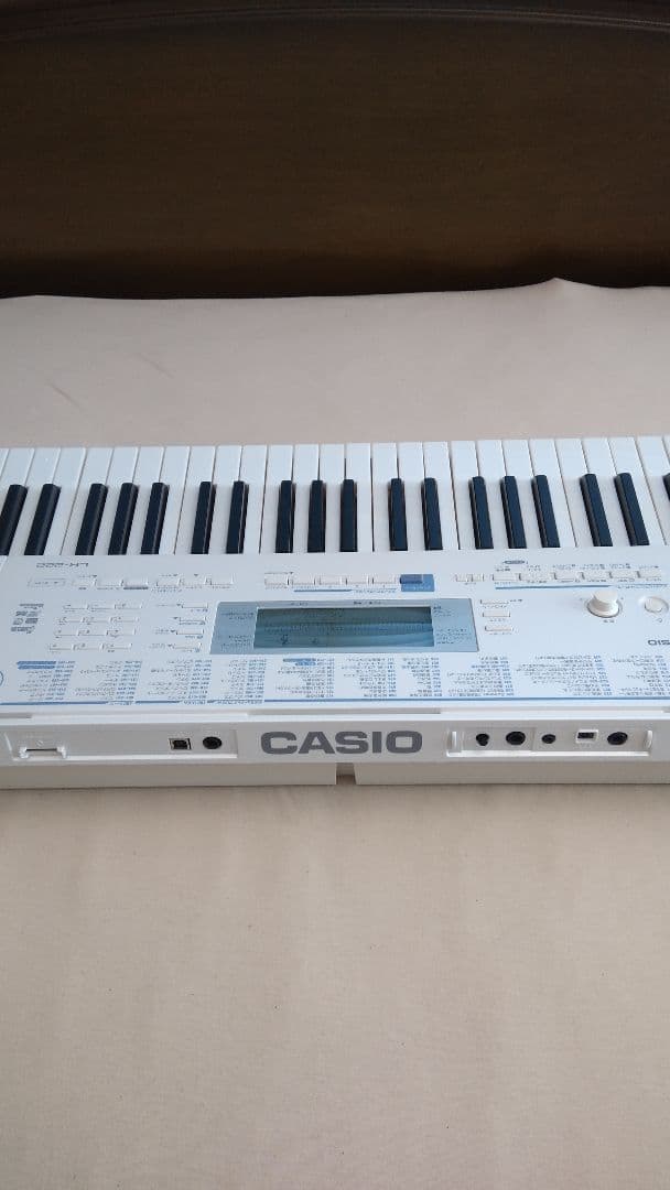 CASIO 光ナビゲーション キーボード 61鍵盤 LK-222