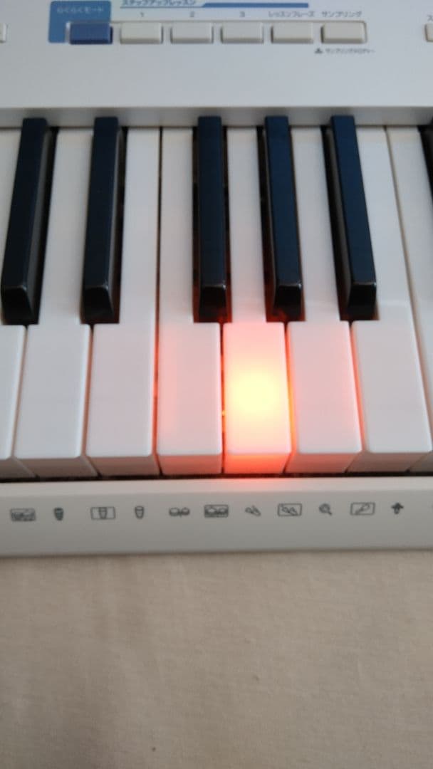 CASIO 光ナビゲーション キーボード 61鍵盤 LK-222