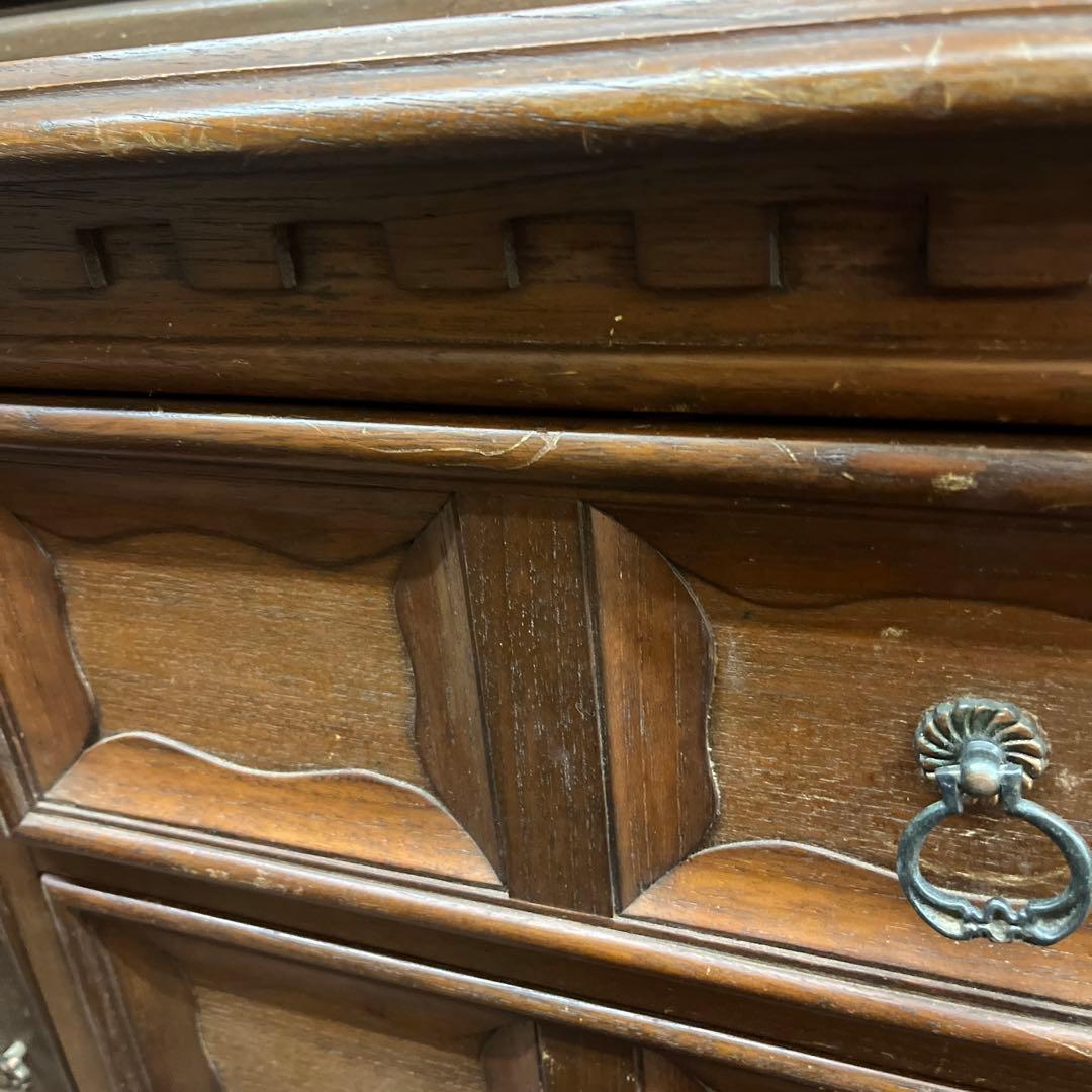 食器棚 アンティーク インテリア ビンテージ ヴィンテージ 木製 飾り棚