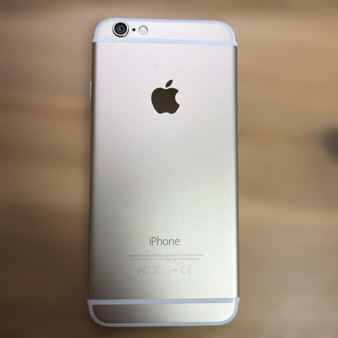 iPhone6 64GB ゴールドMG4J2J/A バッテリー88%