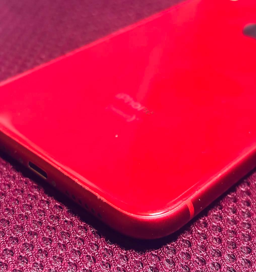 iPhone XR レッド 128 GB SIMフリー　値下げ不可