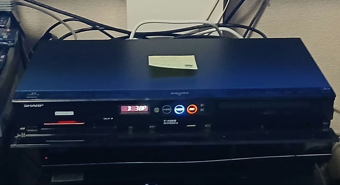 500GB シャープ AQUOS BDレコーダー☆BD-W580☆リモコン付 3