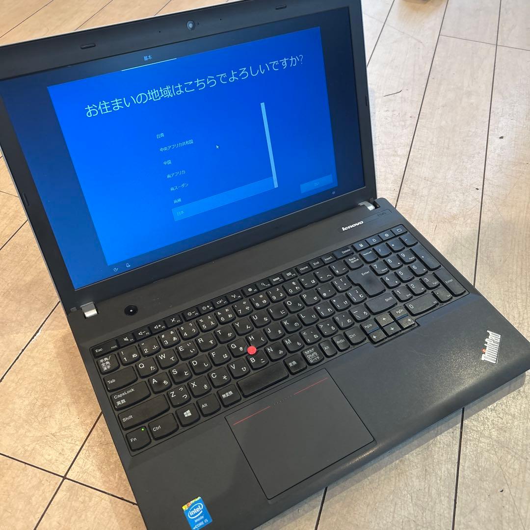 Lenovo ThinkPad 15.6インチ ノートPC E540