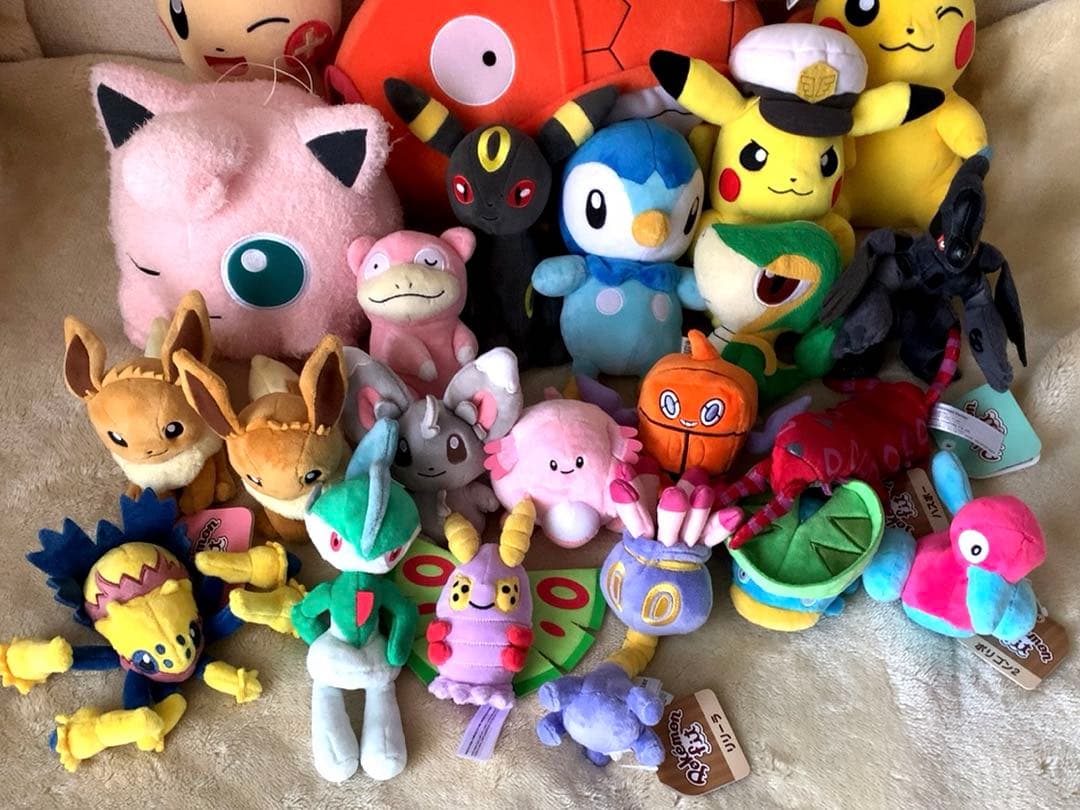 ポケモンセンター ポケモン ぬいぐるみ ポケモンフィット 他 23点 まとめ売り