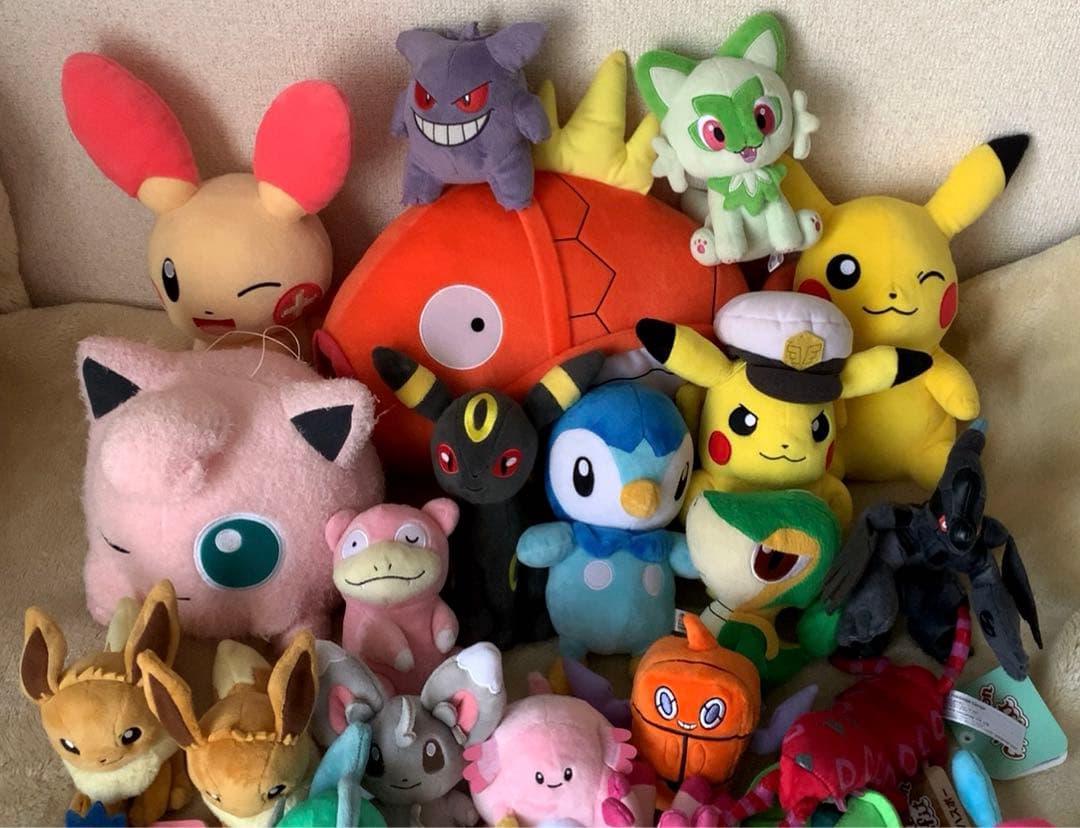 ポケモンセンター ポケモン ぬいぐるみ ポケモンフィット 他 23点 まとめ売り