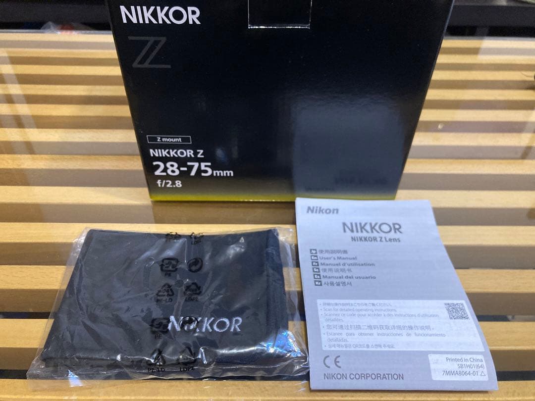 NIKKORZ28-75mmf/2.8ニコンNikonZズームレンズフィルター付
