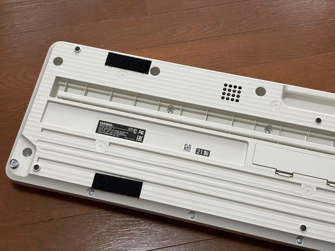 CASIO Casiotone CT-S1 WE 電子キーボード