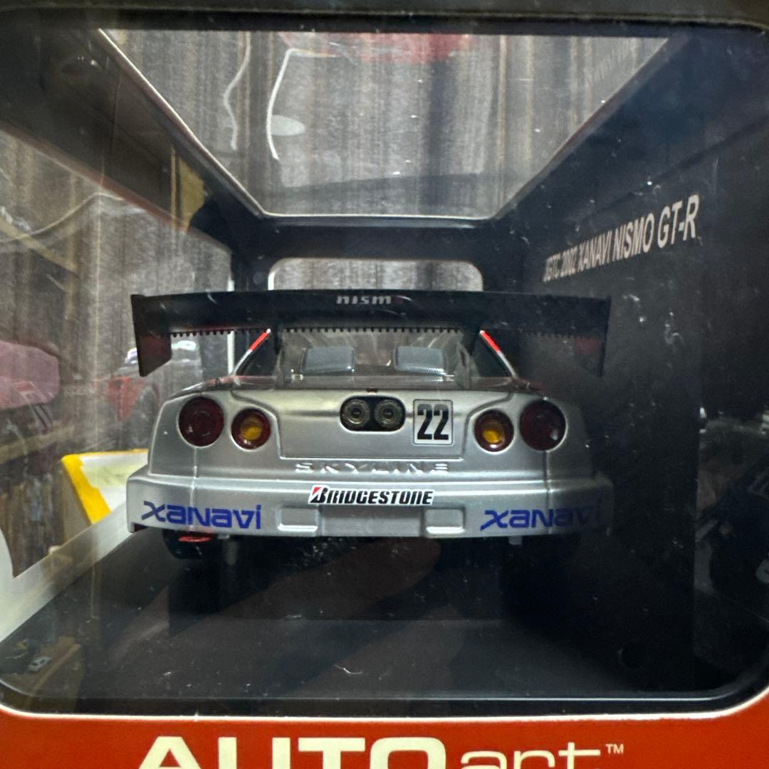ミニカー Nissan Xanavi Nismo GT-R 2002 JGTC