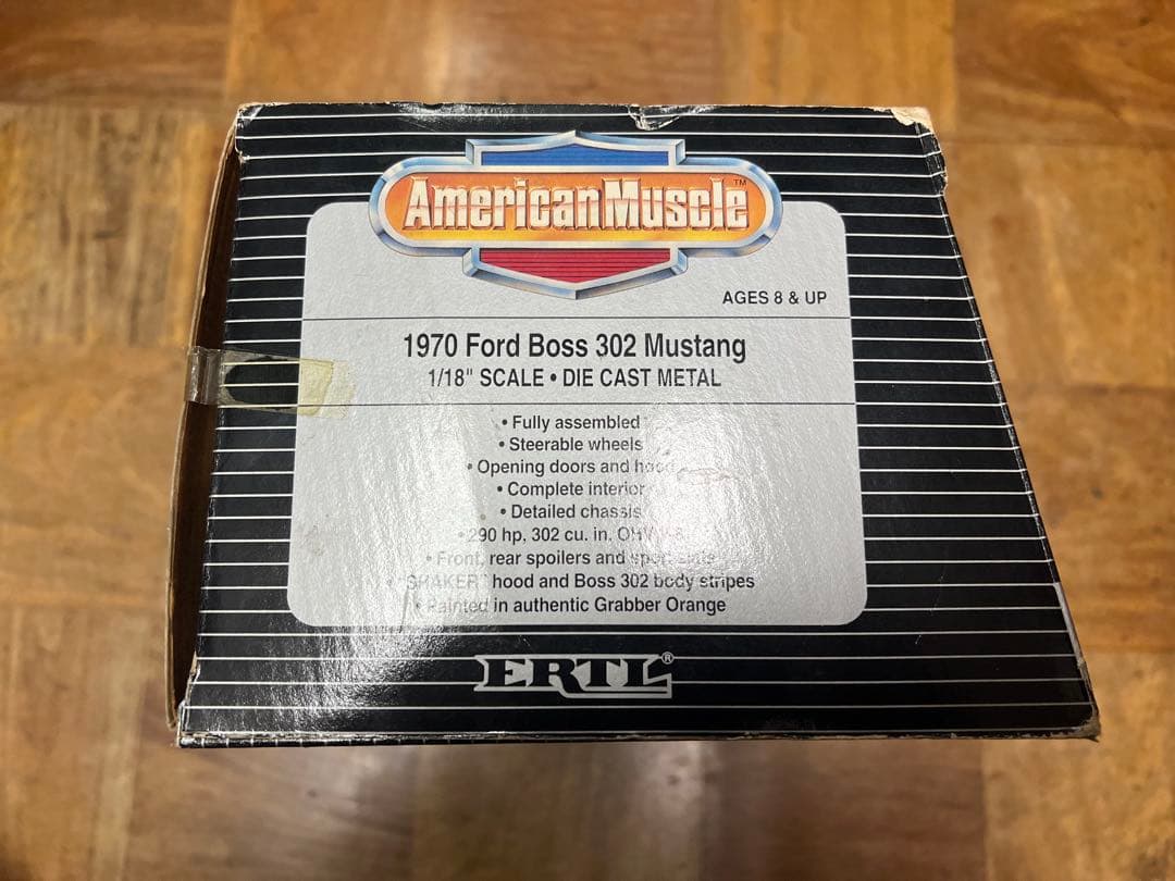 1970 BOSS MUSTANG 1/18 ダイキャストモデル