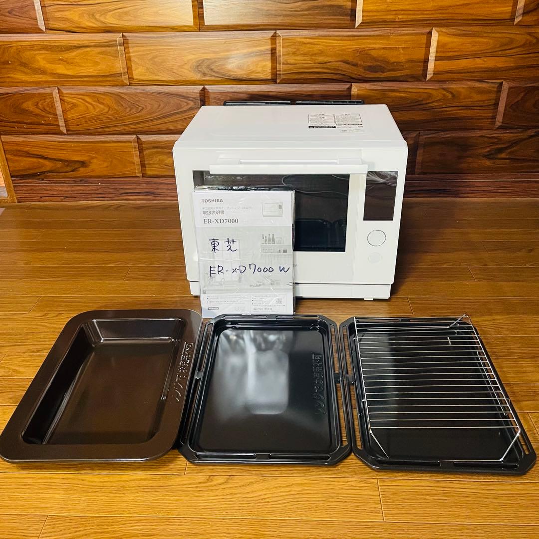TOSHIBA 東芝 XD7000 石窯ドーム スチーム オーブン レンジ 新品