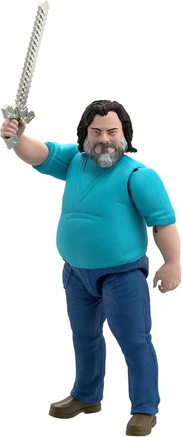 マイクラ 映画 マインクラフト ザ・ムービー スティーブ フィギュア 新品未開封