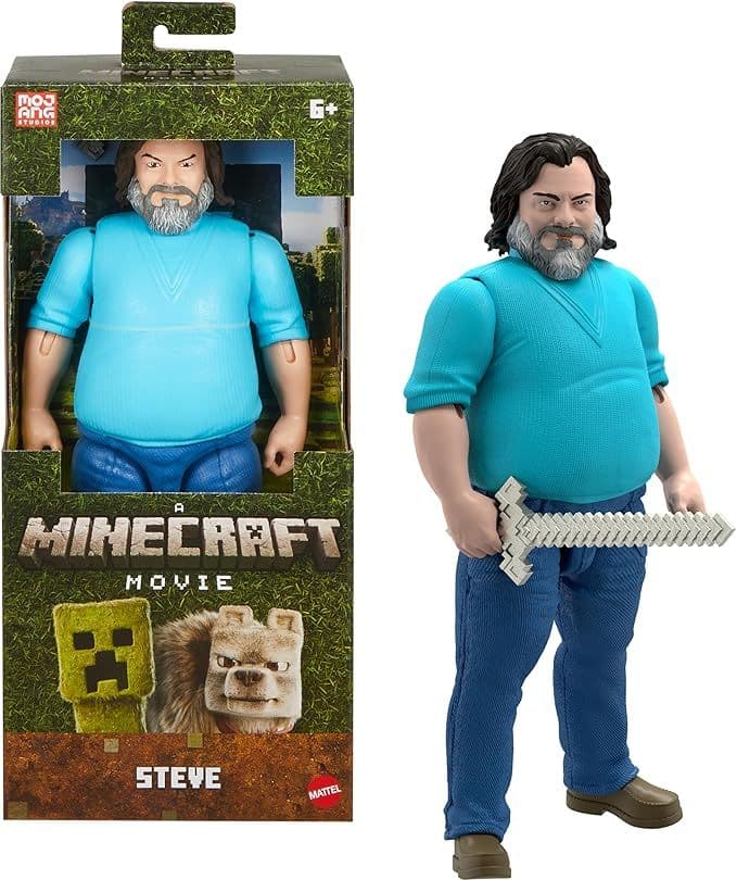 マイクラ 映画 マインクラフト ザ・ムービー スティーブ フィギュア 新品未開封