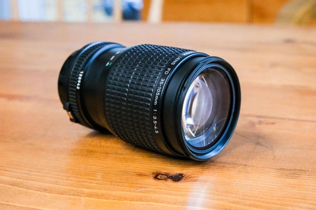 レンズ(単焦点) Canon FD 55mm f1.2 & 35-105mm f3.5-4.5