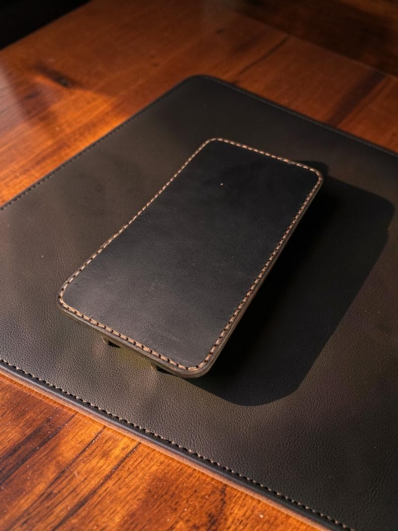 【訳アリ品】馬革手縫いペンケース