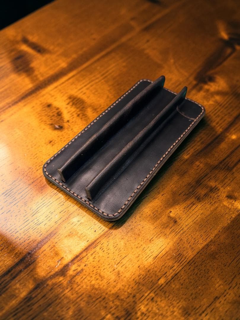 【訳アリ品】馬革手縫いペンケース