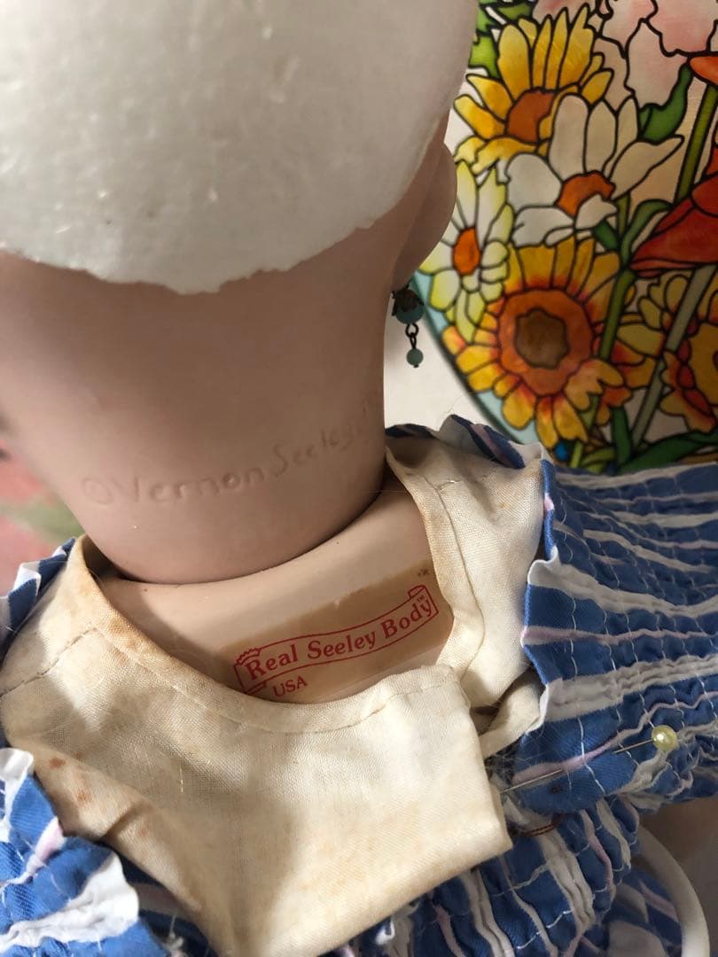 ビスクドール ブリュ　ストライプワンピース