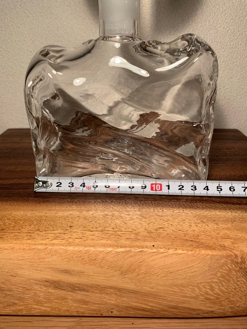 荒川尚也 晴耕社 角モールボトル あわボトル デキャンタ 吹きガラス