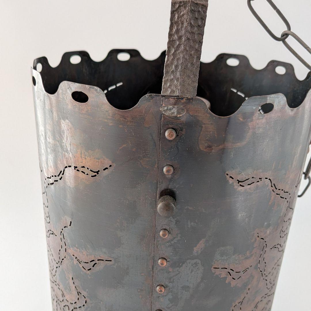 銅板のペンダントライト　coqqer