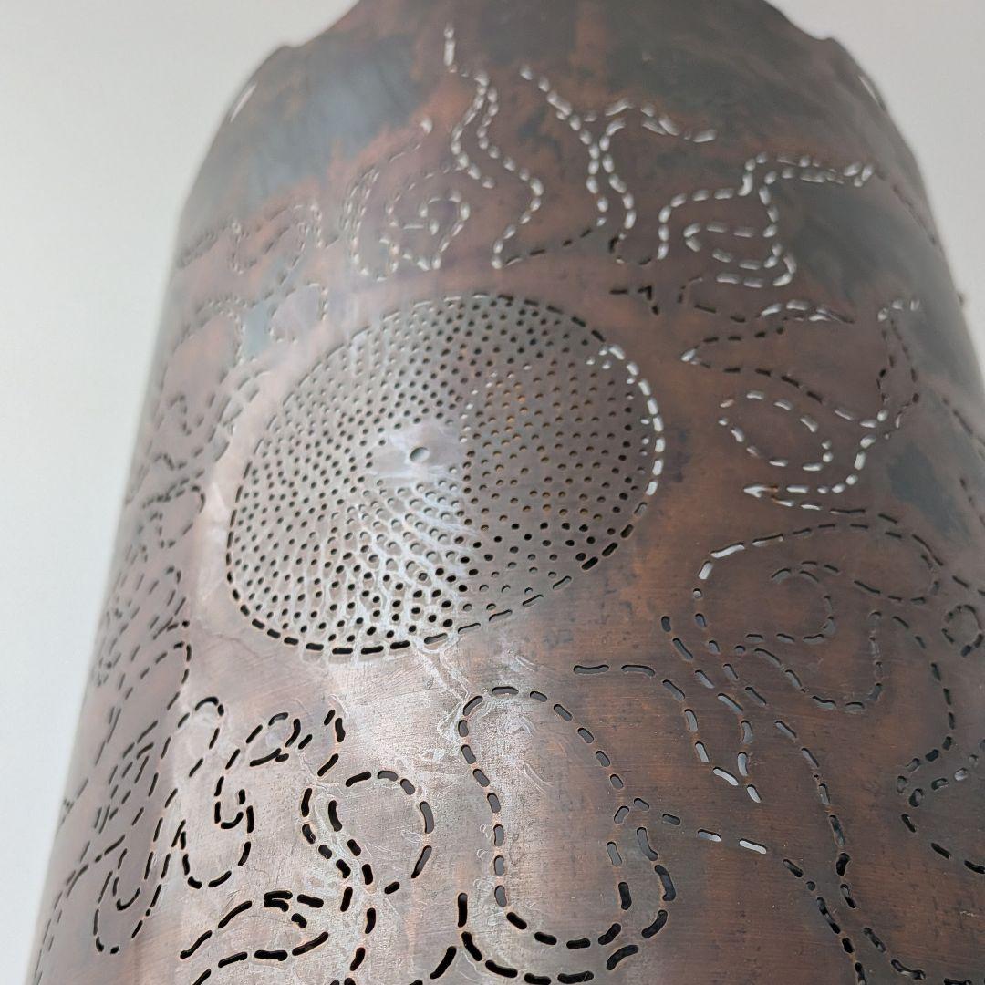 銅板のペンダントライト　coqqer