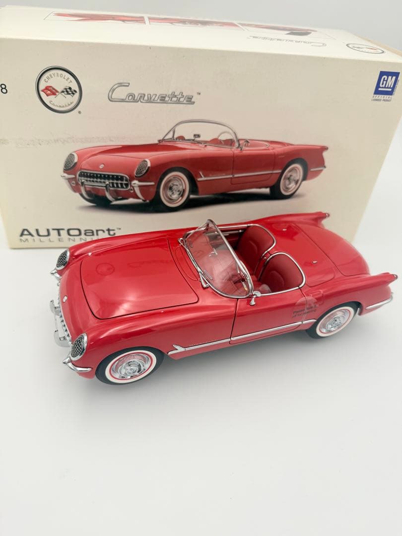 【AUTOart】シボレー・コルベット 1/18 ダイキャストミニカー