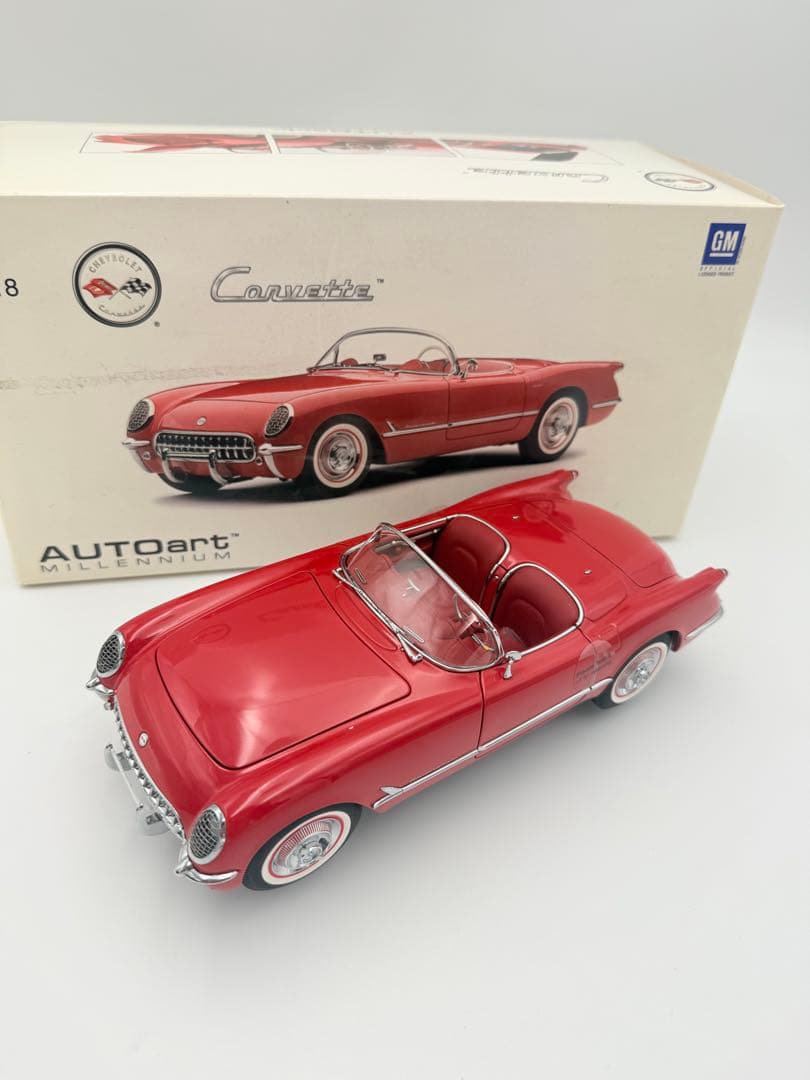 【AUTOart】シボレー・コルベット 1/18 ダイキャストミニカー