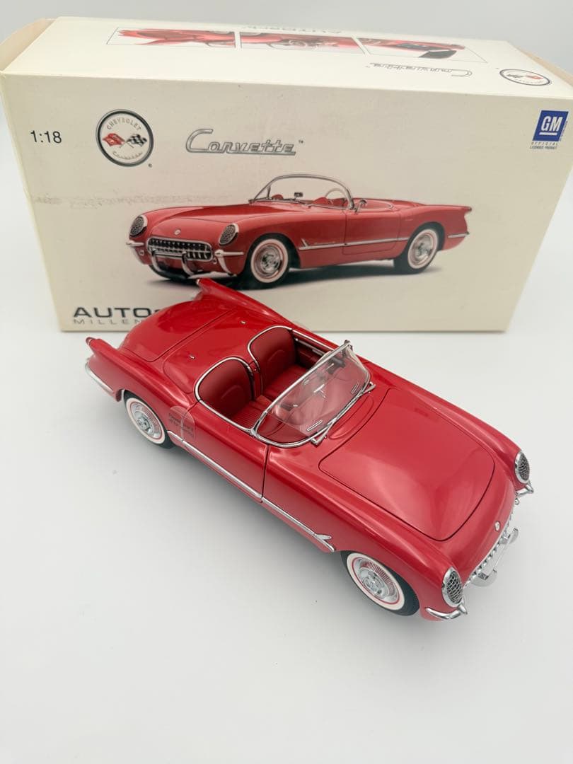 【AUTOart】シボレー・コルベット 1/18 ダイキャストミニカー