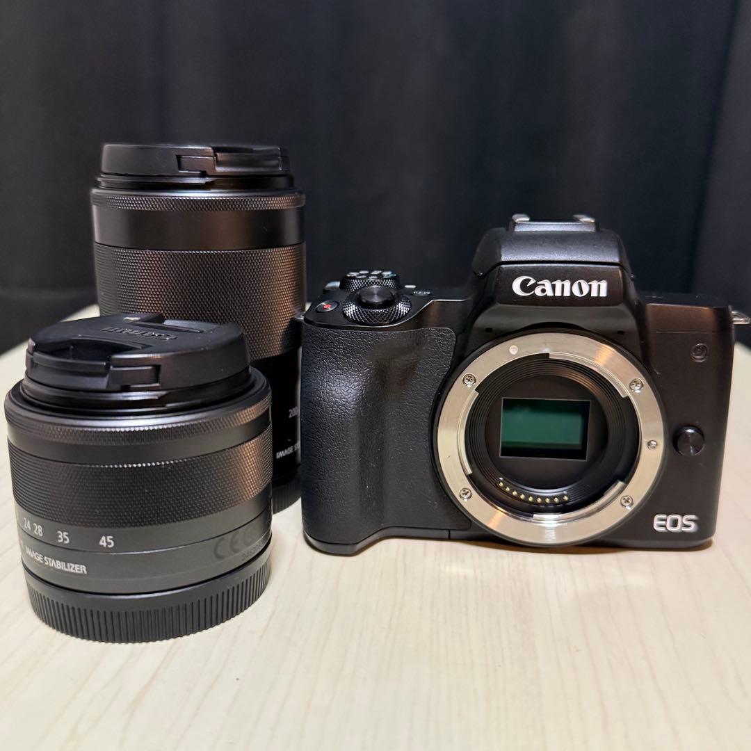 canon eos kiss m2 ダブルズームキット
