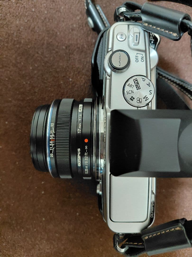 OLYMPUS PEN ミラーレス一眼カメラ E-P5 ボデ+17mm f1.8