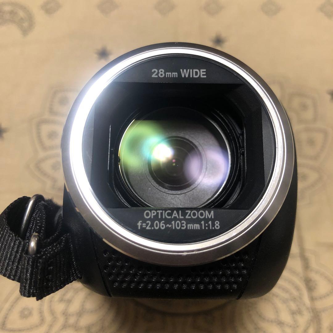 ほぼ新品 Panasonic HC-V480MS バッテリー2個付 ビデオカメラ