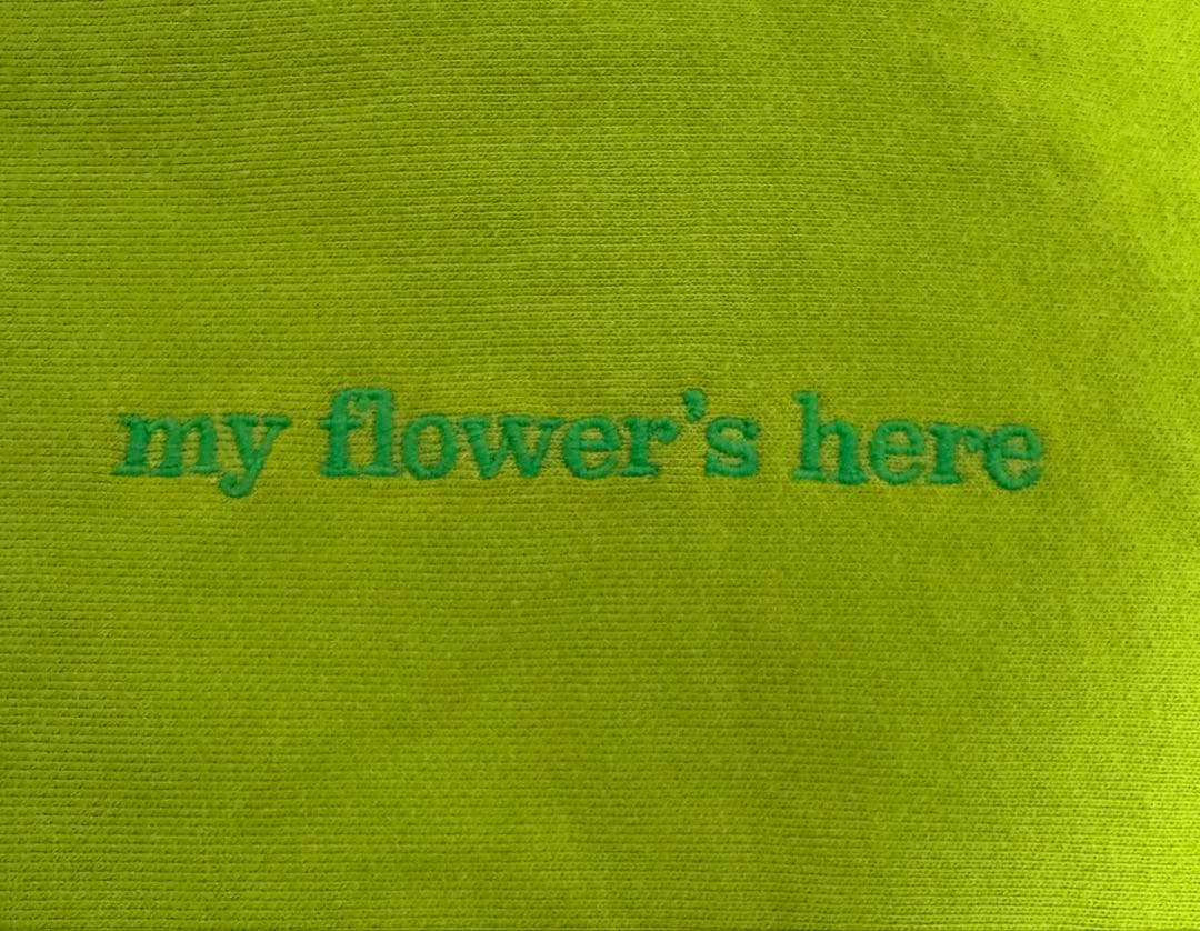 【試着のみ】藤井風　my flower's here フーディー Mサイズ