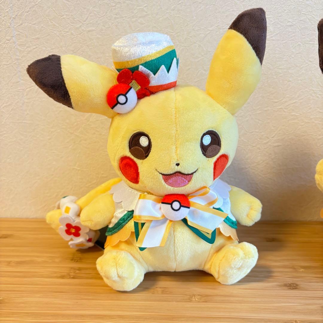 ポケパーク限定 ピカチュウ ぬいぐるみ 2体セット カーニバル