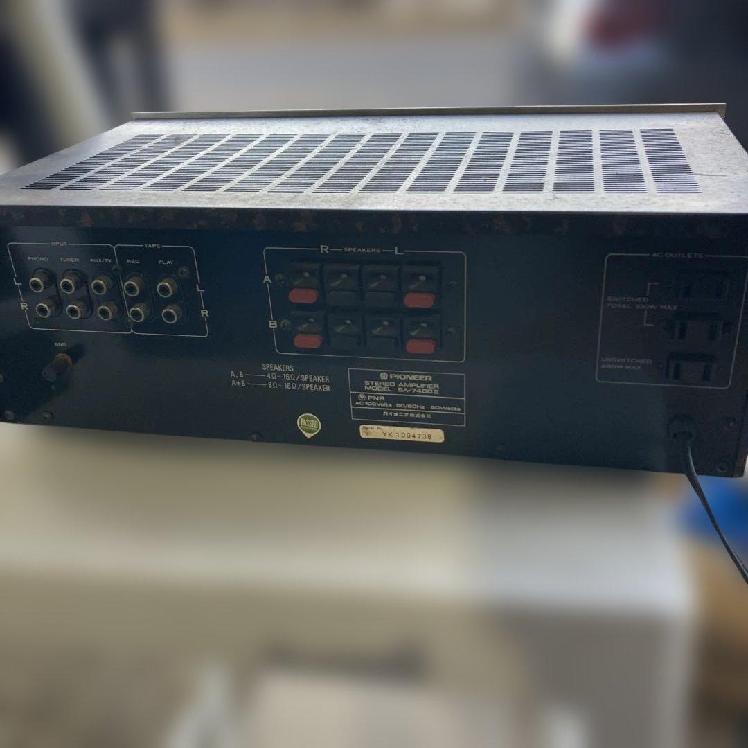 【ジャンク品】Pioneer SA-740D II ステレオアンプ