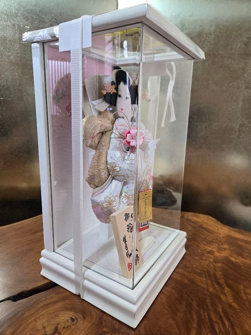 【展示品限り】正月飾り　羽子板　ケース飾り　※閉店セール　H30