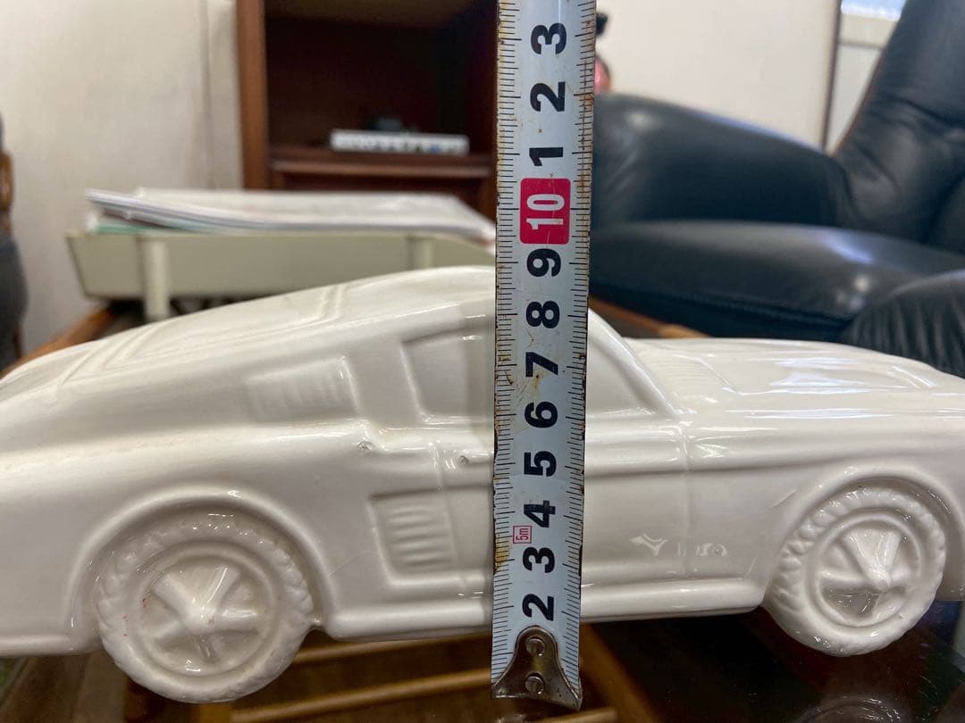 SELETTI 車の置物　陶器　イタリア製