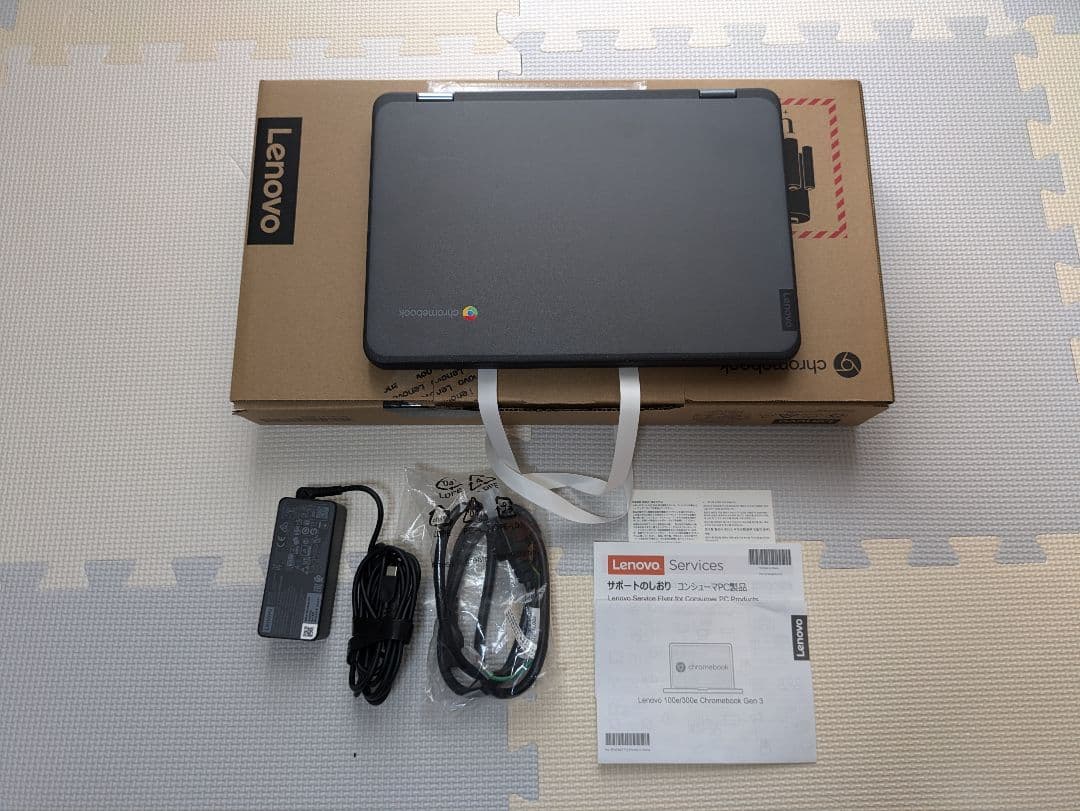 【美品】 Lenovo 300e Chromebook Gen3 グレー