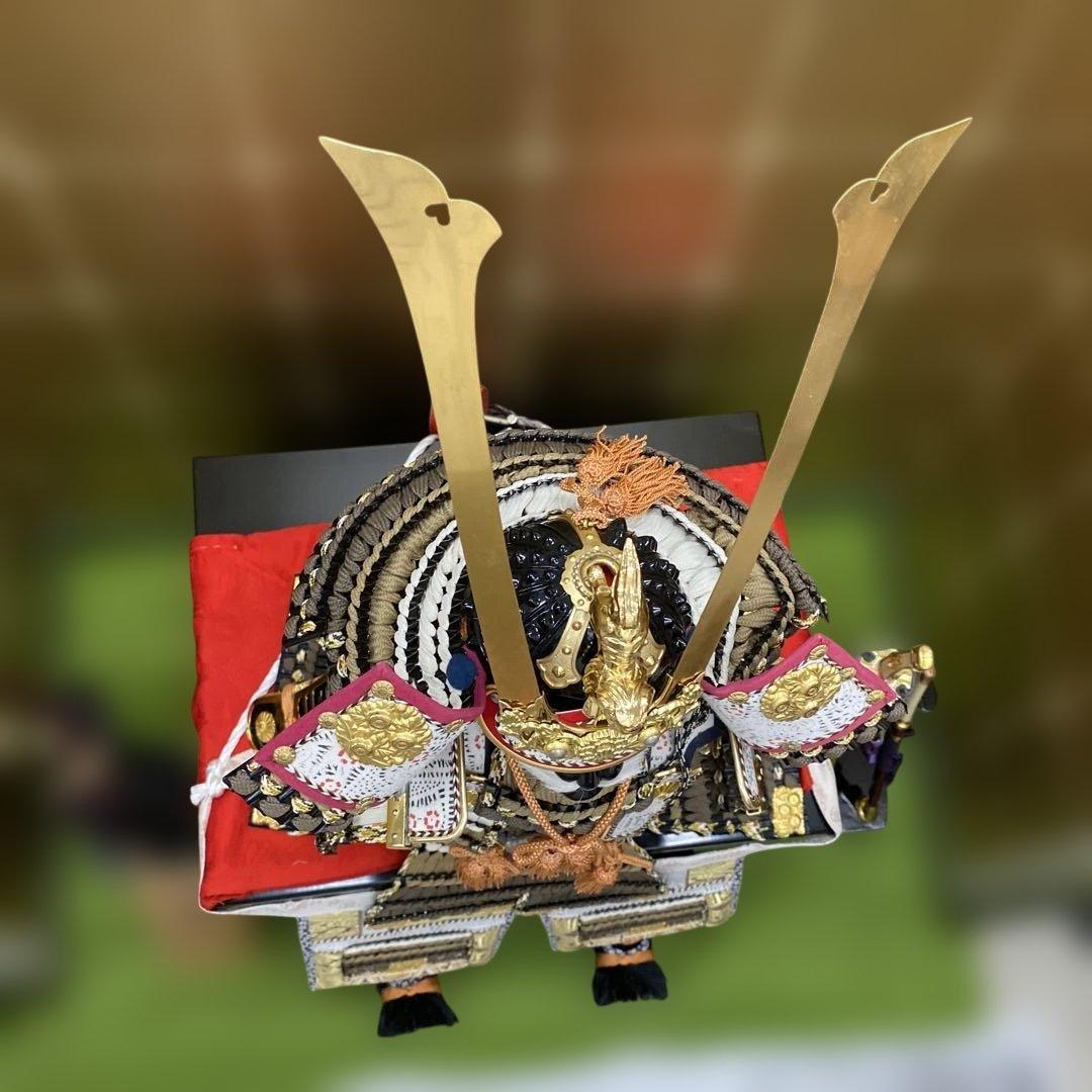 ☆五月人形　鎧兜　東都二代　暁山　小柴暁山作☆