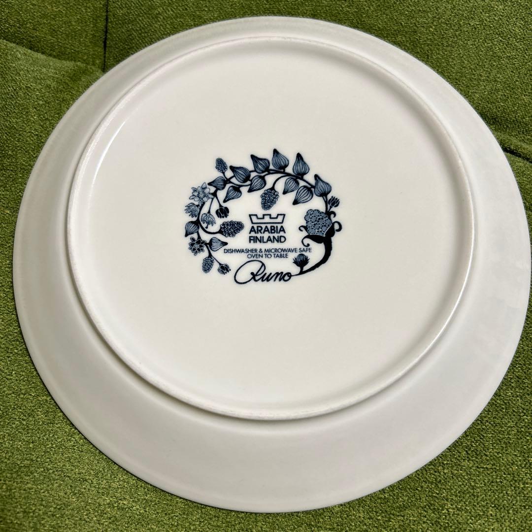 アラビア ルノウインタースタ－21cmプレート