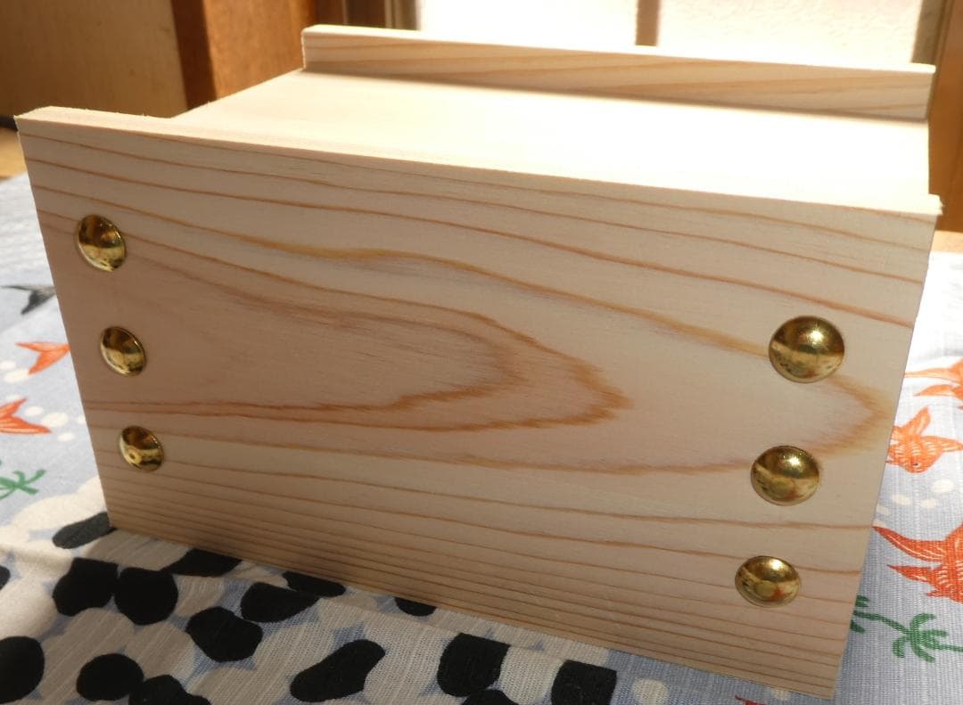 開運招福　文字入り　箱型　小　 特注　うさぎママ